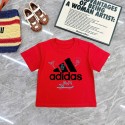 アディダス親子短袖TシャツAdidas 親子お揃いTシャツ クラシックロゴ 半袖 スポーツ・日常兼用 男女兼用​アディダス親子リンクコーデ Tシャツ 3ストライプデザイン 柔らかいコットン 3色展開​