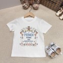 フェンディ風 くまちゃんプリント 親子半袖 T シャツ 春夏FENDI 風 スポーツアイコンプリント 親子お揃い T シャツフェンディ fendi可愛い半袖tシャツ激安