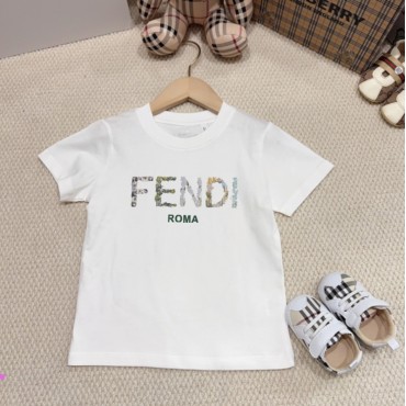 フェンディ風 FENDI ロゴキッズ 親...