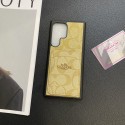 コーチsamsung s26ultra/ s26/ s26plusブランドカードケースメンズレディースcoachサムソン s26ultra S26PLUSケースハイブランドコーチiphone 18 17promaxケース革ビジネス風
