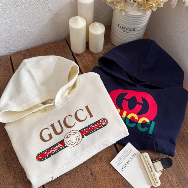 グッチ韓国風ブランドキッズ秋服gucci 子供キッズパーカースウェットフード ジャージ子供服 男の子 女の子長袖 フード付き カジュアル スポーツウェア 春秋 90-140cm