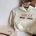 グッチ韓国風ブランドキッズ秋服gucci 子供キッズパーカースウェットフード ジャージ子供服 男の子 女の子長袖 フード付き カジュアル スポーツウェア 春秋 90-140cm