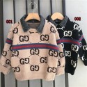 グッチ冬秋ニットセーター 激安ブランドgucciトレーナー子供服 スウェット カジュアル 男女兼用 キッズオリジナルボーイズ 男の子 トップス アウター かわいい おしゃれ100cm-150cm