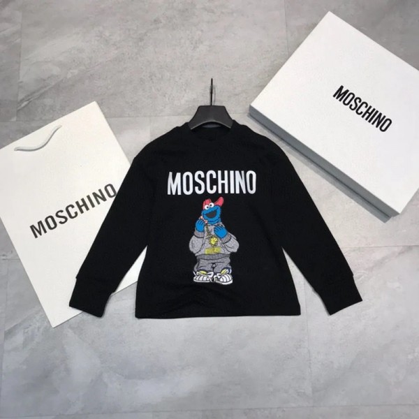 モスキーノパーカー 男の子 ボーイズ ブランドパロディ子ども服子供 子moschinoども キッズ ベビートップス ブランドコピー服綿100% 秋服 冬服モスキーノジャンパー 上着秋冬服 シンプル 通園 通学 小学生 パーカー