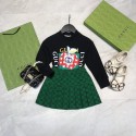 女の子 長袖 上下セットアップパンツ女の子 秋冬 グッチGUCCI長袖 ハーフスカート上下セットアップパンツ上下 2点 セット おしゃれ スポーツ パンツ運動 トレーナー 長袖グッチ