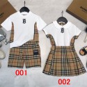 バーバリー 子供用 セットアップ衣装バーバリー 子供用 セットアップ衣装【大人気】バーバリー柄 可愛い子供用 BurberryT シャツとチェックサロペット・スカートセット