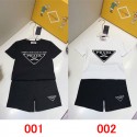 ディオール子供服上下セット tシャツ ショーツ 2点キッズ服  キッズ夏服セット カラフルな ディオール ロゴで子供の個性を引き立てるDIOR 子供服カラフルなロゴ T シャツとショートパンツディオールキッズ tシャツ通気性の良い素材耐久性のある衣装