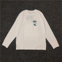 ステューシー 個性的なファンタジープリントロングスリーブ T シャツ ホワイト / ブラック 子供用ステューシー子供服ロングスリーブ T シャツ個性的プリントトレンドファッションStussy 