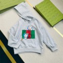 グッチGUCCI ドラえもん コラボ キッズ フーデッド スウェットシャツ個性的なデザイングッチ子供服高品質素材可愛い流行りハイブランド子供用パーカーです男の子 女の子 