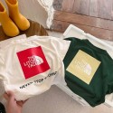 ザノースフェイス 多彩カラー子供用ショートスリーブ T シャツザノースフェイス乳幼児用の服ですTシャツ The North Face高品質子供服通園 通学 小学生 定番ザ・ノース・フェイスのこれらの子供用 T シャツは