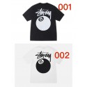 ステューシー子供向け 個性ロゴ入り カジュアル T シャツStussy 8 ボール柄子供用 T シャツトレンド感あふれるデザインでStussy 子供 t シャツステューシー子供たちが大人気です 子供用 トレンディな T シャツキッズ セットアップ 男の子