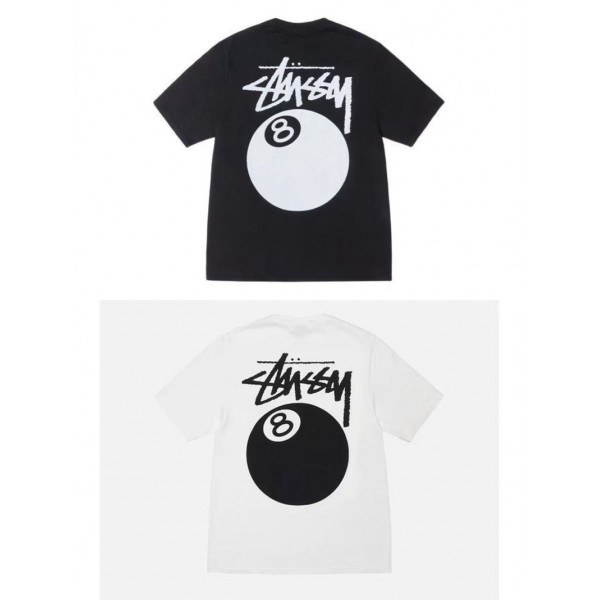 ステューシー子供向け 個性ロゴ入り カジュアル T シャツStussy 8 ボール柄子供用 T シャツトレンド感あふれるデザインでStussy 子供 t シャツステューシー子供たちが大人気です 子供用 トレンディな T シャツキッズ セットアップ 男の子