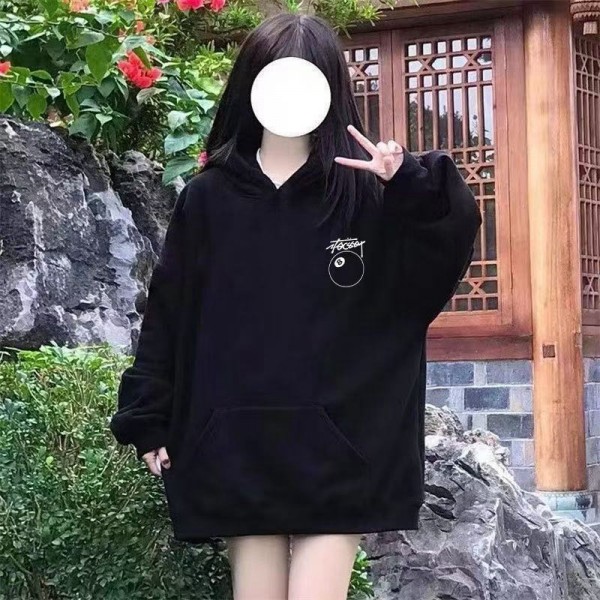 ステューシーキッズ 子供服  大人気ストゥッシー (Stussy) 個性的な 8 ボールモチーフが目を引く 可愛らしさとかっこさ兼ね備えた子供用パーカーステューシーStussy子供服トレンディな 8 ボールデザイン 子供用パーカーコート