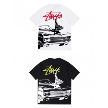 ステューシースタッシー 男の子用 T シャツ「スケートボードスタイル」 - アクティブなデザイン キッズ セットアップ 男の子Stussy ステューシーキッズ tシャツ個性的