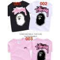  ステューシーキッズ tシャツ スタッシー キッズ ショート スリーブStussy 親子服です T シャツ - カッコいいデザインスタッシー キッズ ショート スリーブ T シャツ - 個性的なデザインでお子様を目立たせる