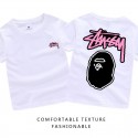  ステューシーキッズ tシャツ スタッシー キッズ ショート スリーブStussy 親子服です T シャツ - カッコいいデザインスタッシー キッズ ショート スリーブ T シャツ - 個性的なデザインでお子様を目立たせる