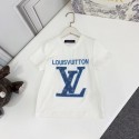 ルイヴィトンキッズ tシャツLV 子供服 上下セット tシャツ ショーツ 2点キッズ服男女児向け 夏の 2 ピースセット T シャツとショート ブランド魅力満載ルイヴィトンキッズ衣装