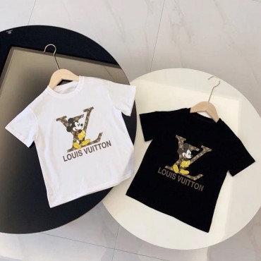 LV 子供服T シャツルイヴィトン キッ...