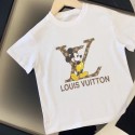 LV 子供服T シャツルイヴィトン キッズ用 夏のファッション T シャツ ハイブランド ミッキー柄 T シャツルイヴィトンLV半袖男の子 女の子 ルイヴィトン