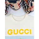 グッチキッズ tシャツ激安 ブランド子ども服パロディ夏ボーイズ ガールズ ユニセックスジュニア こども服プリントGUCCI半袖Tシャツ 子供服 キッズ ベビー トップスブランドコピー服子供服 ベビー服
