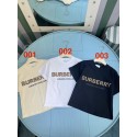 バーバリー子供服 キッズ tシャツBURBERRY キッズ用 夏のファッション T シャツ ブランド名プリント ハイクオリティバーバリー男女児用夏服半袖シンプルなデザイン通気性の良い素材耐久性のある衣装