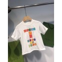 グッチハイブランド韓国風半袖 TシャツGUCCIキッズボーイズ ガールズ ユニセックスジュニア こども服男の子 女の子 グッチTシャツユニセックスプリント半袖Tシャツ 子供服 GUCCIキッズ ベビー トップス