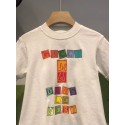 グッチハイブランド韓国風半袖 TシャツGUCCIキッズボーイズ ガールズ ユニセックスジュニア こども服男の子 女の子 グッチTシャツユニセックスプリント半袖Tシャツ 子供服 GUCCIキッズ ベビー トップス
