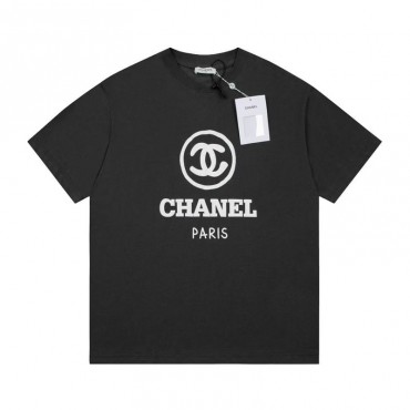 シャネル子供 & 親子服CHANELロゴ入り T シャツCHANEL キッズ & 親子用 夏のファッション T シャツ プリント ハイクオリティシンプルなデザインシャネル男女児 & 親子用夏服