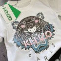ケンゾーキッズ 2 点セット タイガーモチーフ ブランドアイデンティティ アウトドア風KENZO 子供服 タイガープリントセット カラフルデザイン 子供の個性