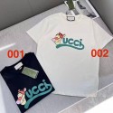 グッチキッズ 2 点セット ボーイズ ガールズ ユニセックスジュニア こども服トップス キッズベビー服GUCCI男の子 女の子 グッチTシャツユニセックスブランドコピー服子供服 ベビー服