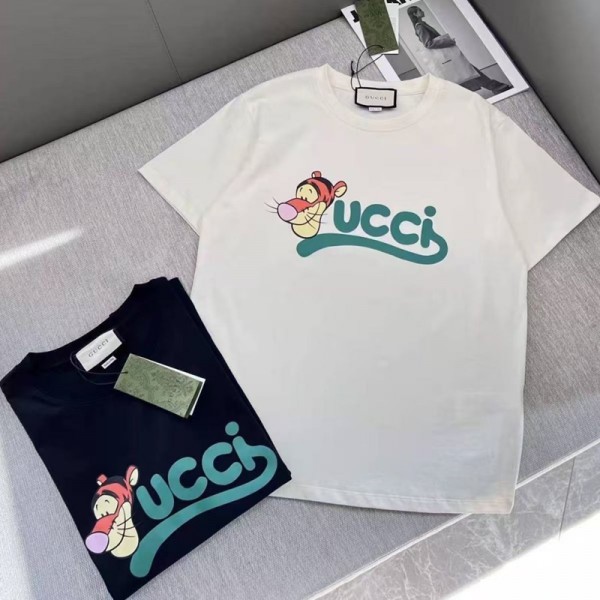 グッチキッズ 2 点セット ボーイズ ガールズ ユニセックスジュニア こども服トップス キッズベビー服GUCCI男の子 女の子 グッチTシャツユニセックスブランドコピー服子供服 ベビー服