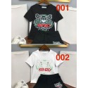 大人気虎柄KENZO キッズ タイガーヘッド ブラックコーデ 注目ケンゾー子供服虎柄ハイクオリティKENZO キッズ 2 点 ファッション ケンゾー