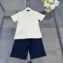 ケンゾーキッズ 2 点セット KENZO 子供服 タイガー柄セット ベージュネイビー クールカジュアル通気性、アウトドア人気KENZO トレンド T シャツ シンプルショート 日常着用