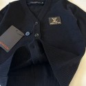 ルイヴィトン子供服 秋冬向け キッズサイズ ボタン式 高品質ニットカーディガンLV子供服キッズ定番デザインニットカーディガン防寒キッズルイヴィトン偽物超安いレディースメンズ高品質ルイヴィトン子供