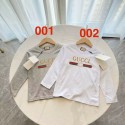 激安グッチ子供服 キッズ ロングスリーブ T シャツgucci キッズブランドロゴ カジュアルスタイルグッチGUCCI可愛ら子供服高品質日常着韓国風