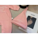 ディオールDior子供服キッズピンクワンピースロゴプリント可愛らディオール 高品質ハイブランド子供服 コピー女の子 秋冬子供キッズ服Dior子供服 キッズ ベビー トップス