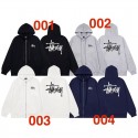 ステューシーStussy パーカー男の子激安韓国風秋冬ステューシー服流行りハイブランド服 コピーバレンシアガ パーカージップアップStussy 