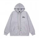 ステューシーStussy パーカー男の子激安韓国風秋冬ステューシー服流行りハイブランド服 コピーバレンシアガ パーカージップアップStussy 