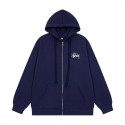 ステューシーStussy パーカー男の子激安韓国風秋冬ステューシー服流行りハイブランド服 コピーバレンシアガ パーカージップアップStussy 