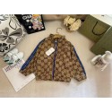 キッズ グッチ風子供服ブランドロゴ スポーツジャケット gucci 男の子女の子子供服 コピー秋冬 子供キッズ服グッチ ベストブランド子供服ウェア韓国風