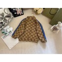 キッズ グッチ風子供服ブランドロゴ スポーツジャケット gucci 男の子女の子子供服 コピー秋冬 子供キッズ服グッチ ベストブランド子供服ウェア韓国風