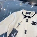 シャネルCHANEL子供服可愛い女の子ニットセーターシャネル風キッズカーディガンCHANEL子供洋服韓国風シャネルハイブランド秋冬