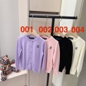 CHANEL子供服シャネル風 親子カーディガンセット 可愛らしいデザインシャネル子供キッズ服CHANEL洋服おしゃれ ベストブランド子供服ウェア激安110-170cm