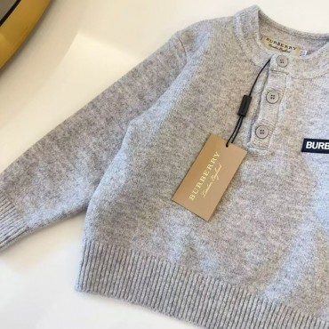 バーバリー子供服Burberry風 キッズ ニットトップ男の子バーバリー超安い偽物ブランド子供洋服Burberry韓国風