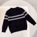 ディオール子供セットアップDior秋冬 子供キッズ服兄妹服韓国風ロゴ ニットセットキッズ ディオール風ロゴニットセット 日常着に最適