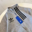 アディダス キッズ トラックスーツ アディダスAdidas子供セットアップ激安男の子ブランド子供服コピー アディダス 