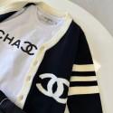 CHANEL秋冬洋服ハイブランド女の子シャネルキッズ子供服ブランドセーター可愛いchanelシャネルエレガントセーター カーディガン 百搭激安