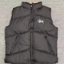 ステューシー Stussy秋冬服刺繍 ダウンベスト韓国風流行り男性女性Stussy 大人服防寒激安ステューシーステューシー秋冬ダウンベスト ダウンコットン3 色 S-2XLハイブランド韓国風