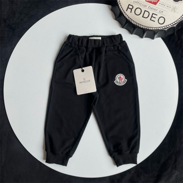 激安モンクレールキッズ スウェットパンツMONCLER子供服モンクレール韓国風日常着モンクレールMONCLER男の子キッズ流行りハイブランド韓国風
