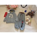 モンクレールMONCLER子供セットアップ男の子 女の子 韓国風ブランド子供モンクレール 秋冬 子供キッズ服 ベストブランド子供服ウェア激安MONCLER